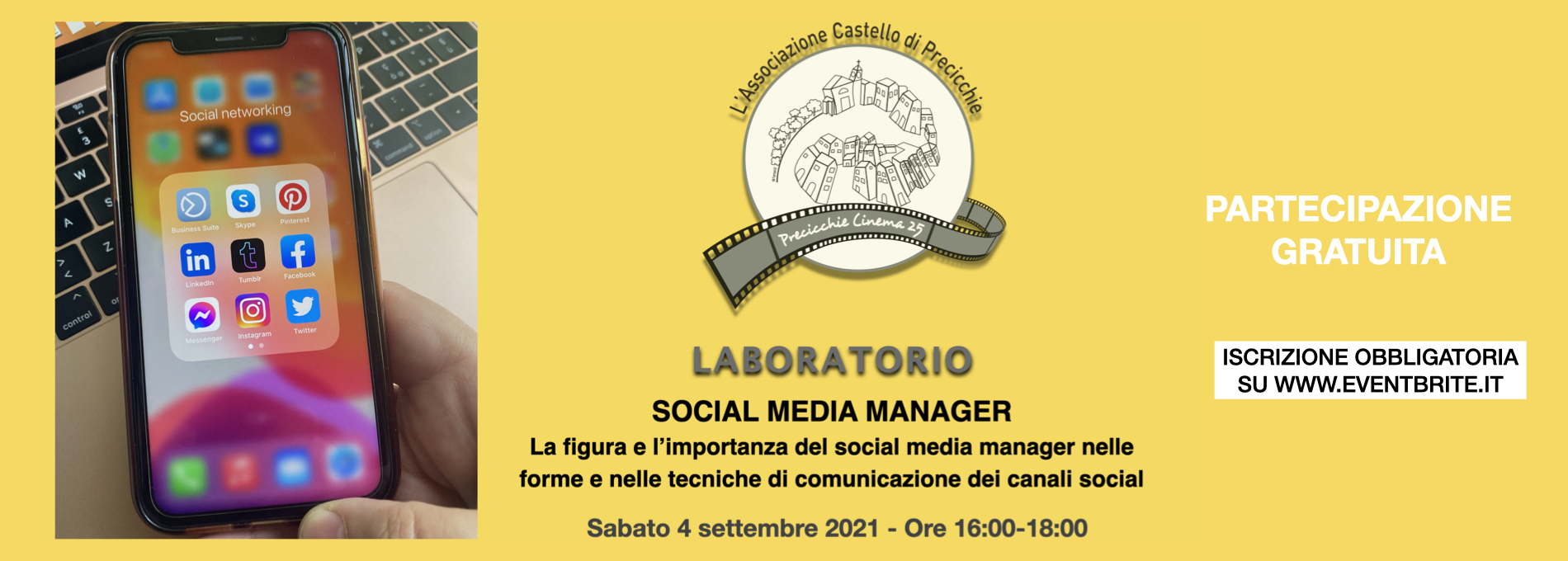 LABORATORIO SOCIAL MEDIA MANAGER